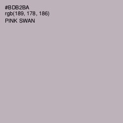 #BDB2BA - Pink Swan Color Image